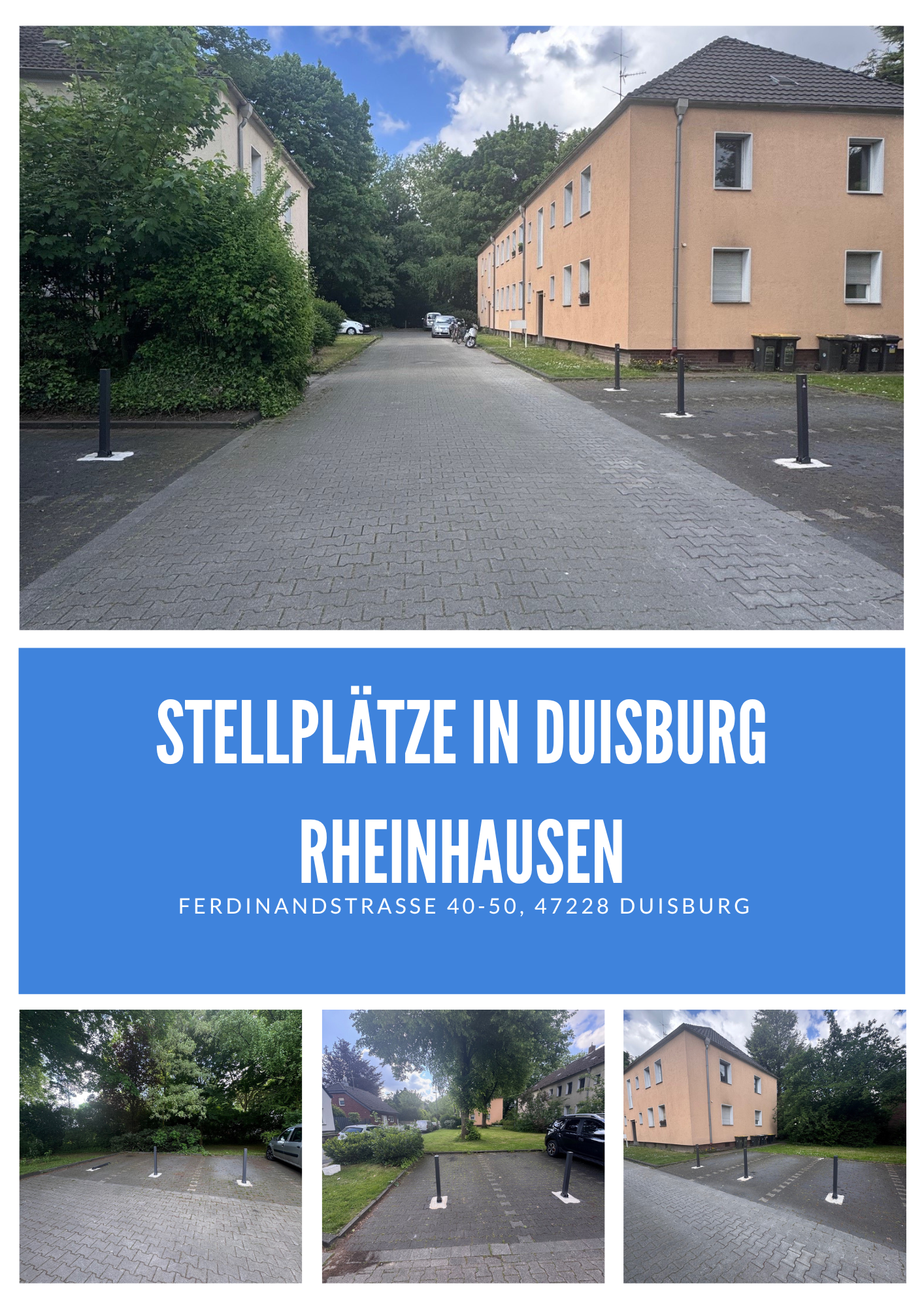 Stellplätze in Duisburg Rheinhausen, 47228 Duisburg, Wohngrundstück
