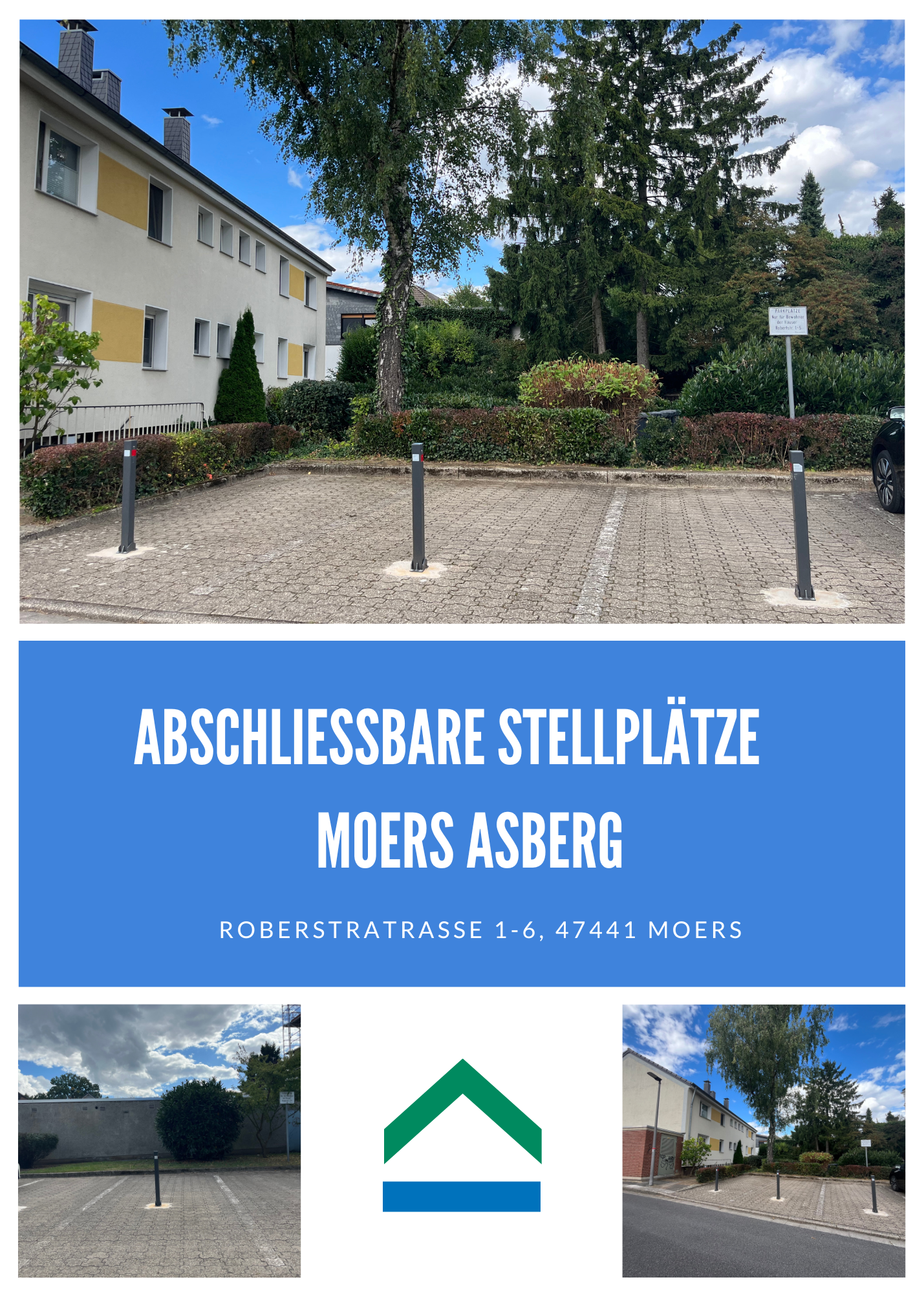 Abschließbarer Stellplatz in Moers Asberg, 47441 Moers, Wohngrundstück