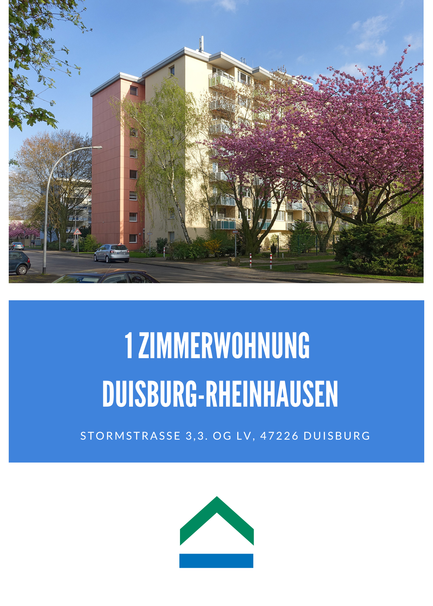 Ankommen! Barrierearme Wohnung in zentraler Lage für Senioren!, 47226 Duisburg, Etagenwohnung