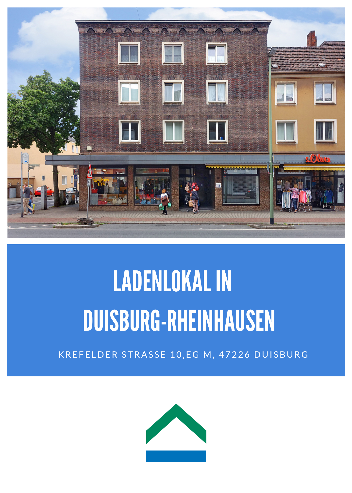 Ladenlokal in zentraler Innenstadtlage von Duisburg-Rheinhausen, 47226 Duisburg, Bürofläche