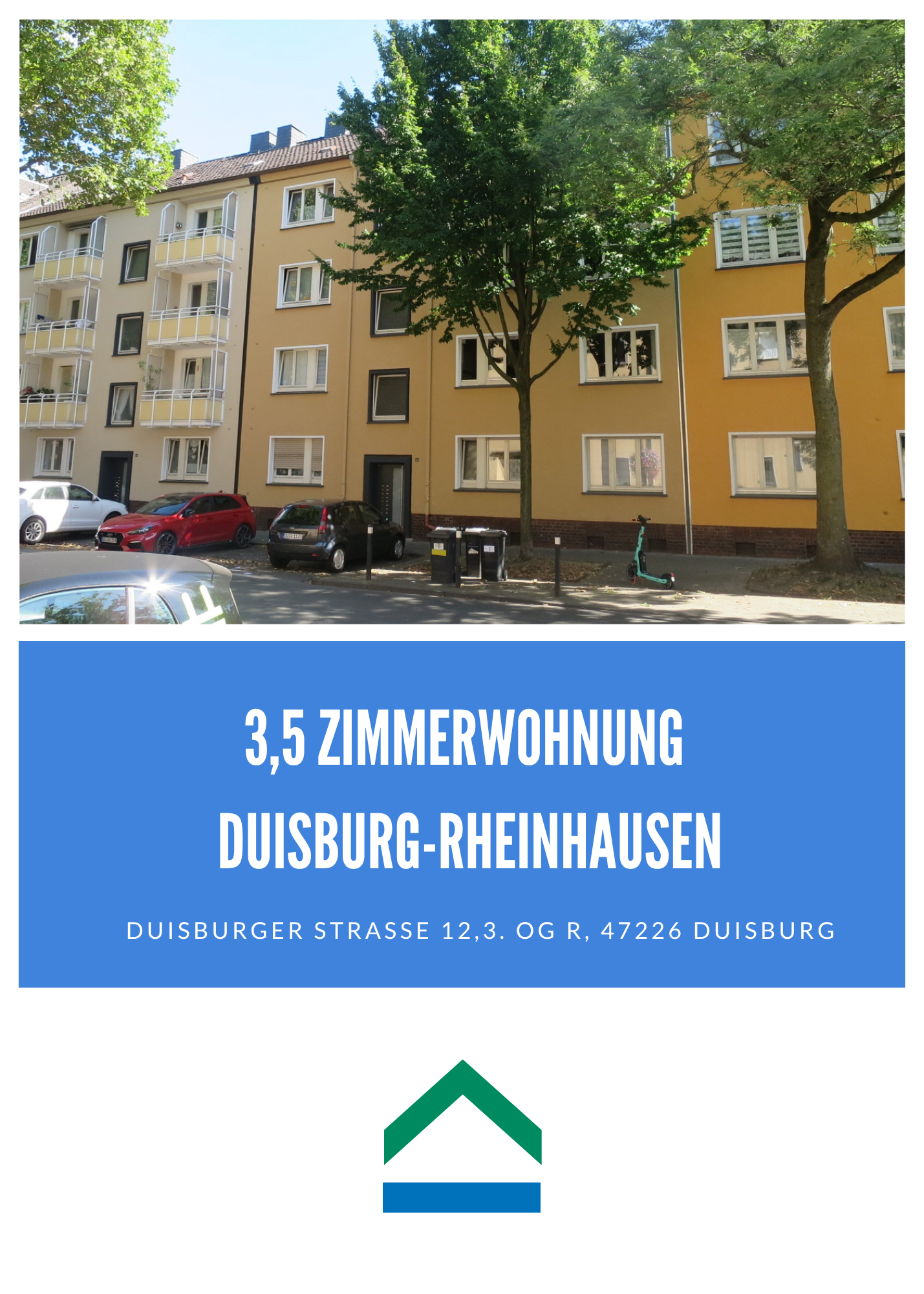 Die passende Wohnung, egal ob Paar oder Kleinfamilie!, 47226 Duisburg, Etagenwohnung
