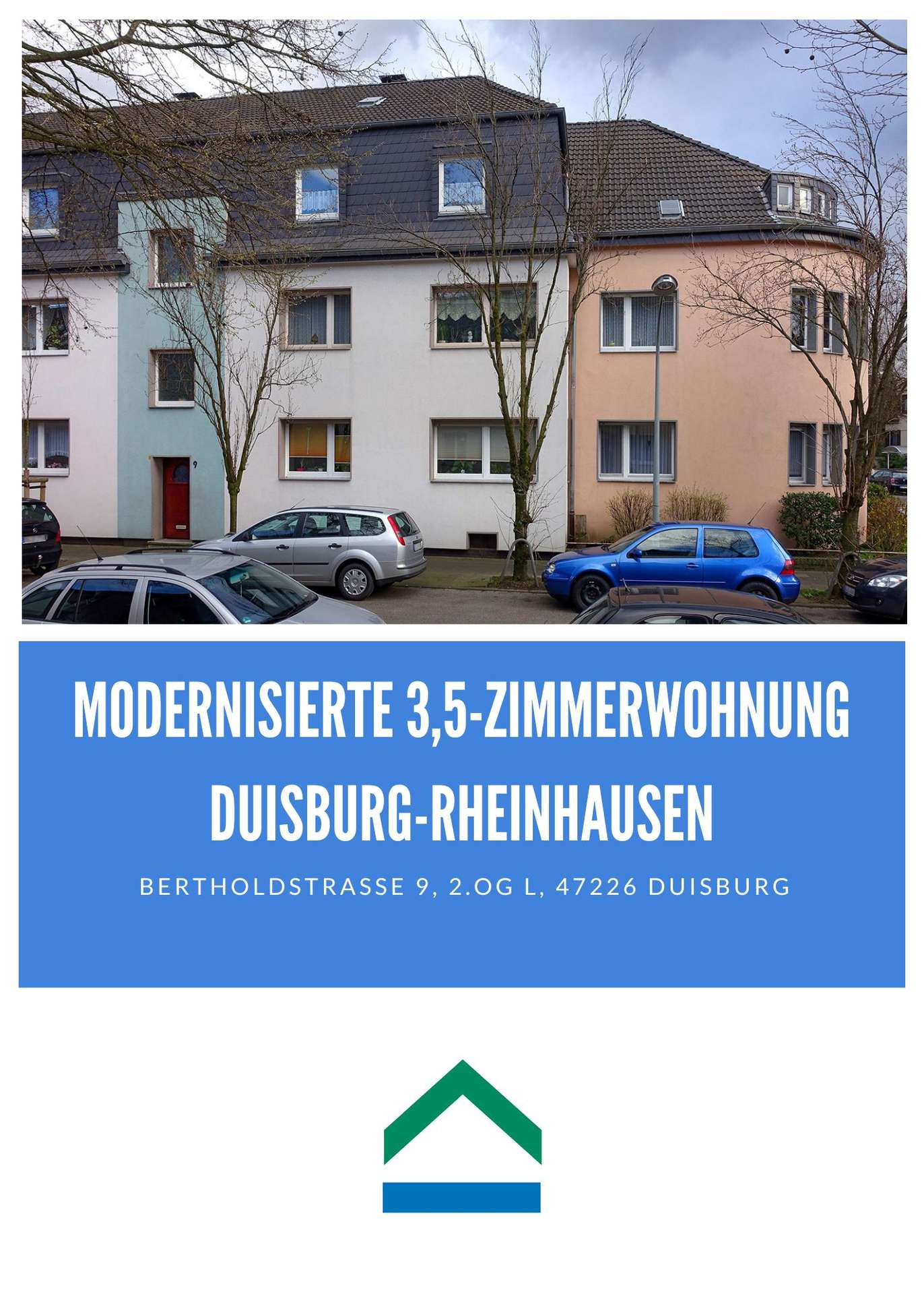 Modernisierte 3,5 Zimmer Wohnung – Duisburg Rheinhausen, 47226 Duisburg, Etagenwohnung
