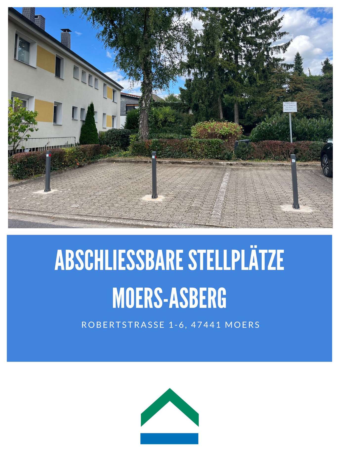Abschließbarer Stellplatz in Moers Asberg, 47441 Moers, Außenstellplatz