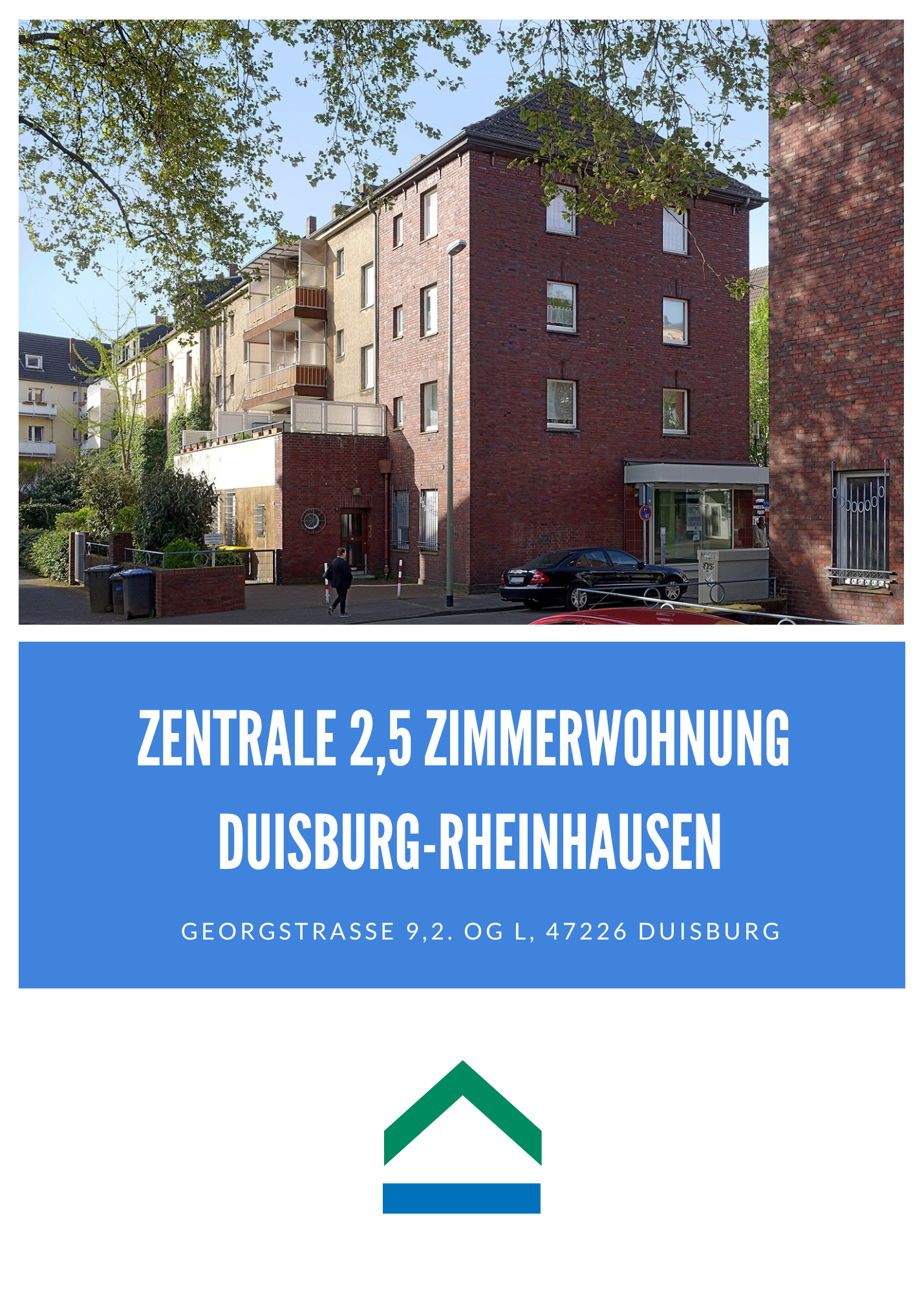 zentrale 2,5 Zimmerwohnung – Duisburg Rheinhausen, 47226 Duisburg, Etagenwohnung