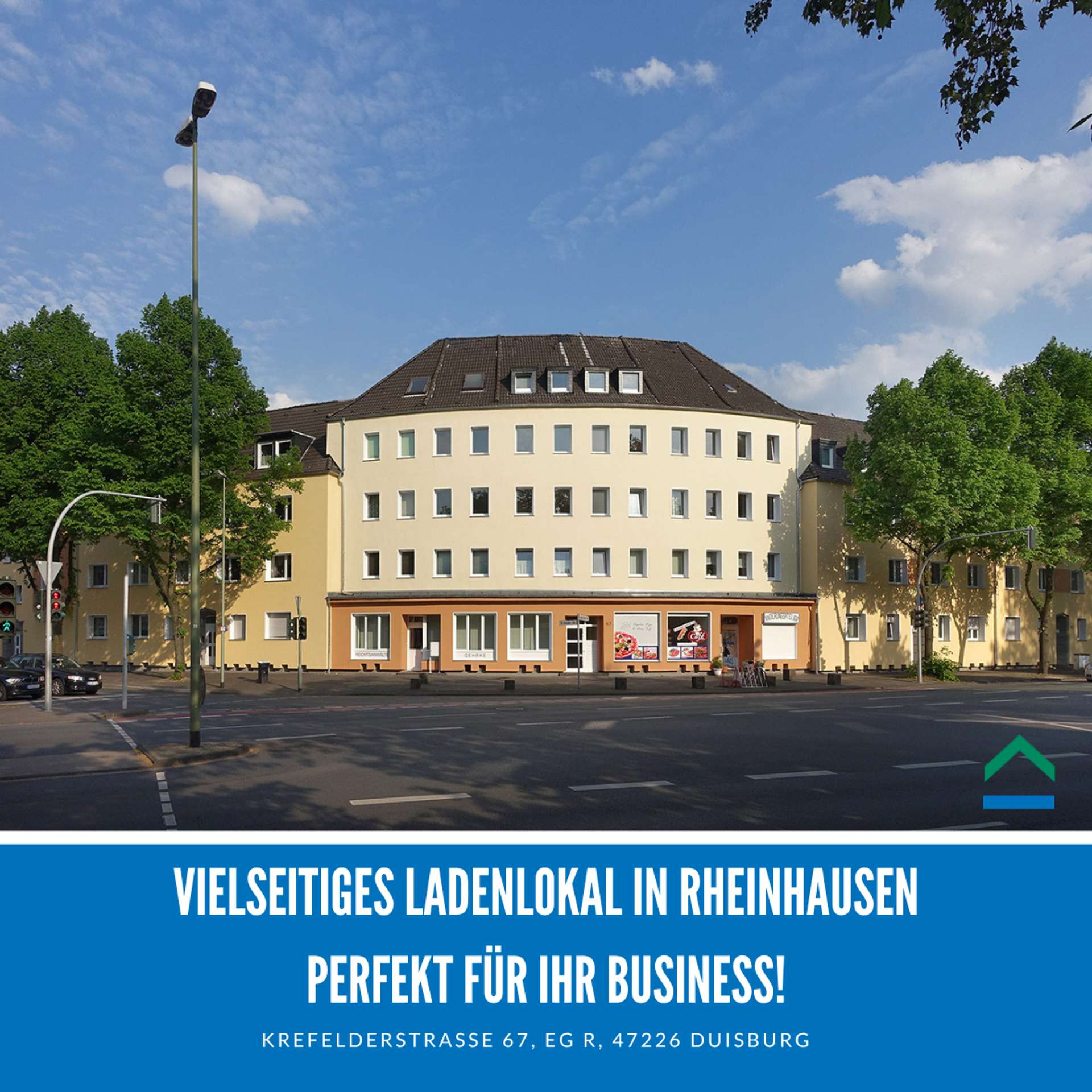 Großzügiges Ladenlokal in Duisburg-Rheinhausen, 47226 Duisburg, Bürohaus
