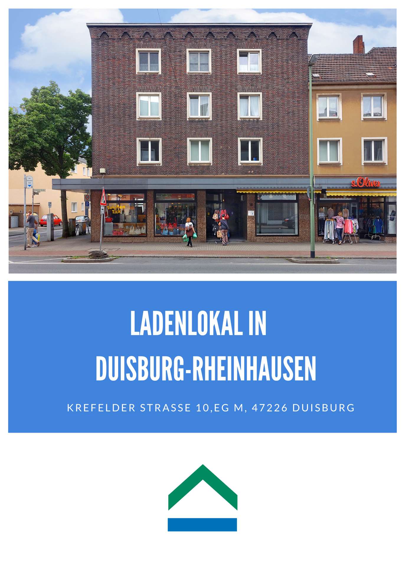 Ladenlokal in zentraler Innenstadtlage von Duisburg-Rheinhausen, 47226 Duisburg, Bürofläche