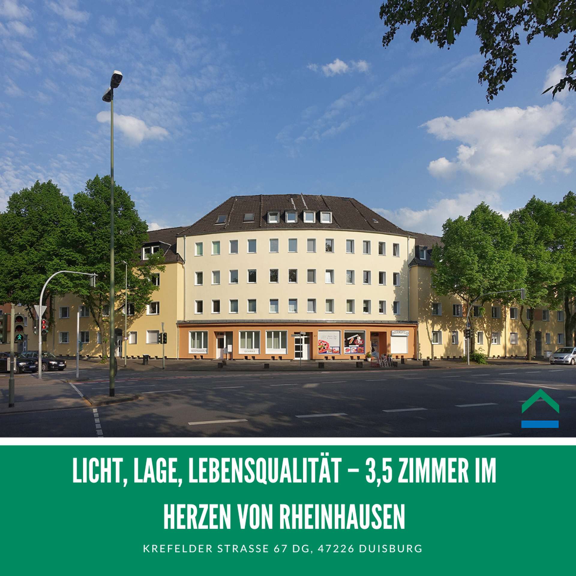 Modernisierte 3,5 Zimmerwohnung – Duisburg Rheinhausen, 47226 Duisburg, Dachgeschosswohnung