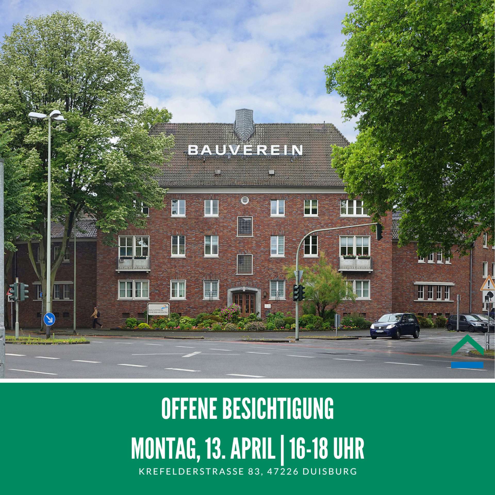 Offene Besichtigung am 13.04.2026 von 16.00-18.00 Uhr !! Sanierte 2,5 Zimmerwohnung Wohnung 8, 47226 Duisburg, Etagenwohnung