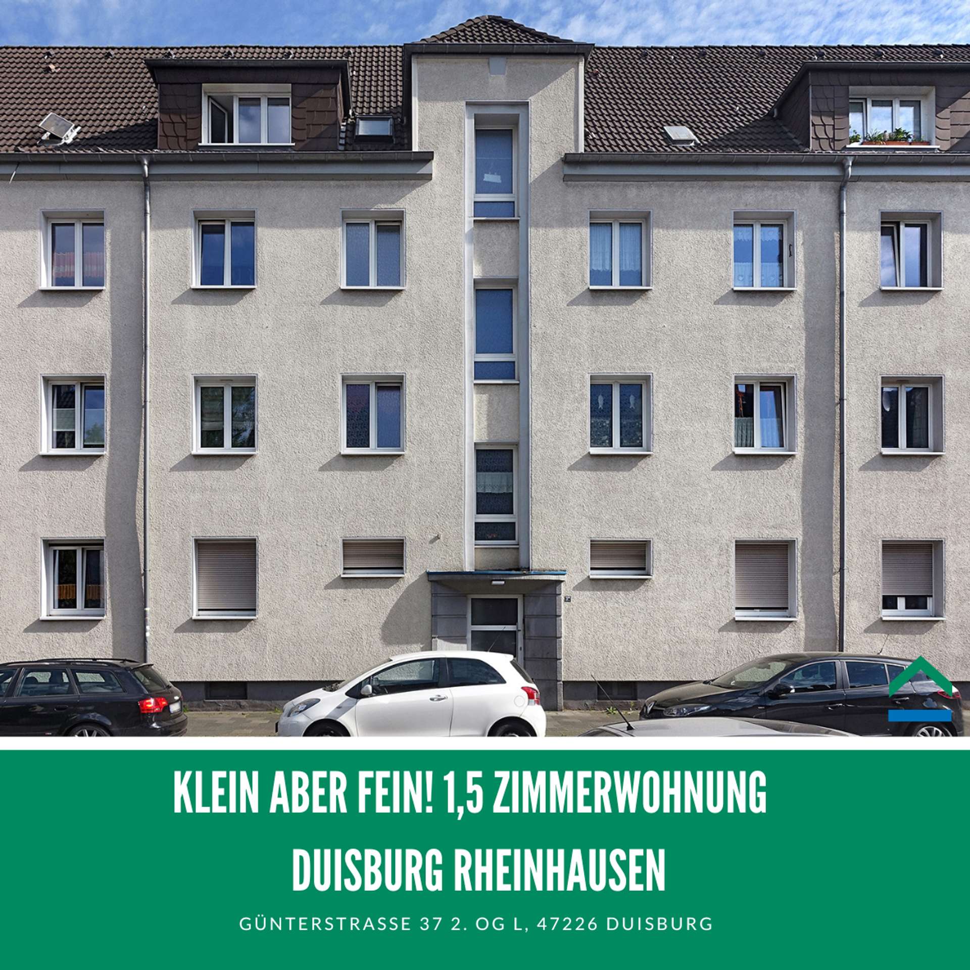 Klein aber fein! 1,5 Zimmerwohnung in Rheinhausen, 47226 Duisburg, Etagenwohnung